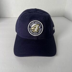 New Era Kevin Harvick 4 Stewart Haas Racing Navy Blue Baseball Cap Hat